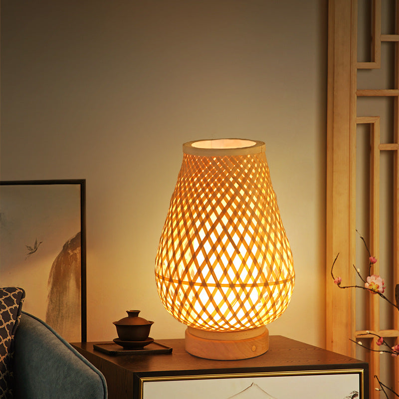 Japon Atmosphère Retro Homestay Bedroom Bedside Lampe