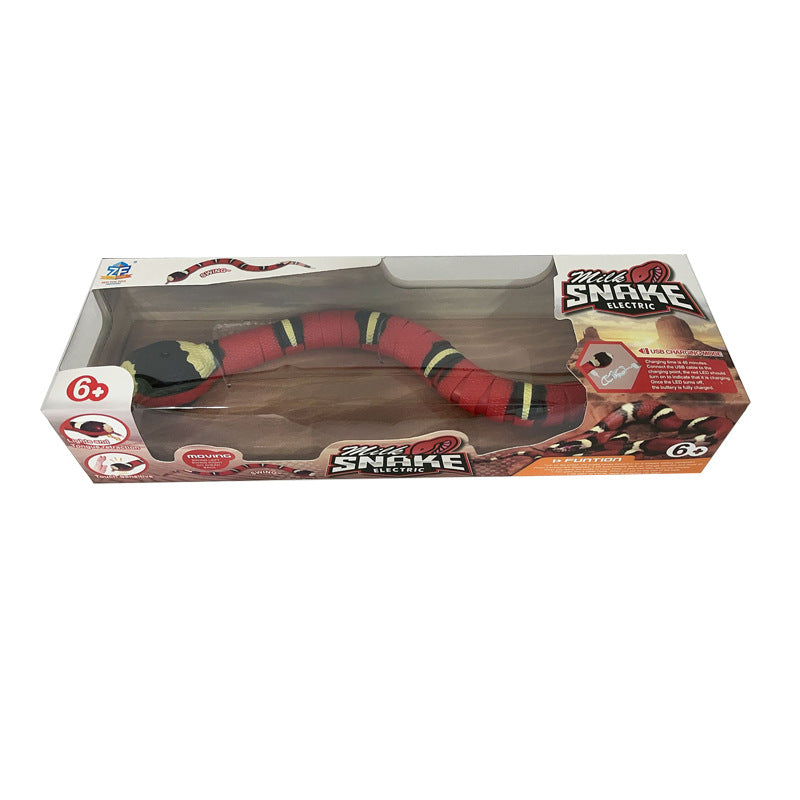 Télécommande Jouets électriques Induction intelligente Évitement d'obstacle Snake anneau argent