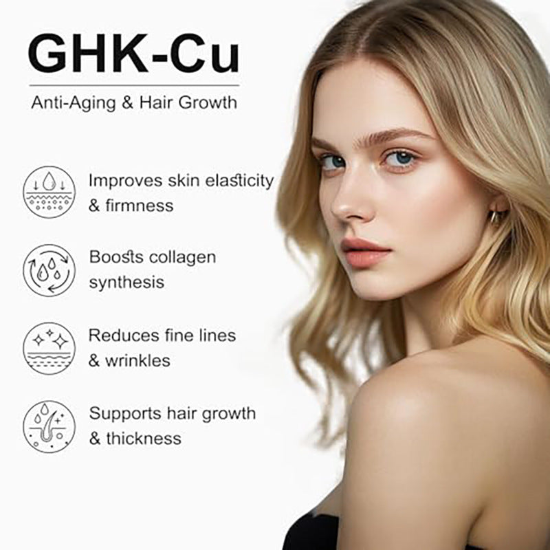 Supplément peptide de cuivre Capsules de cheveux et de peau
