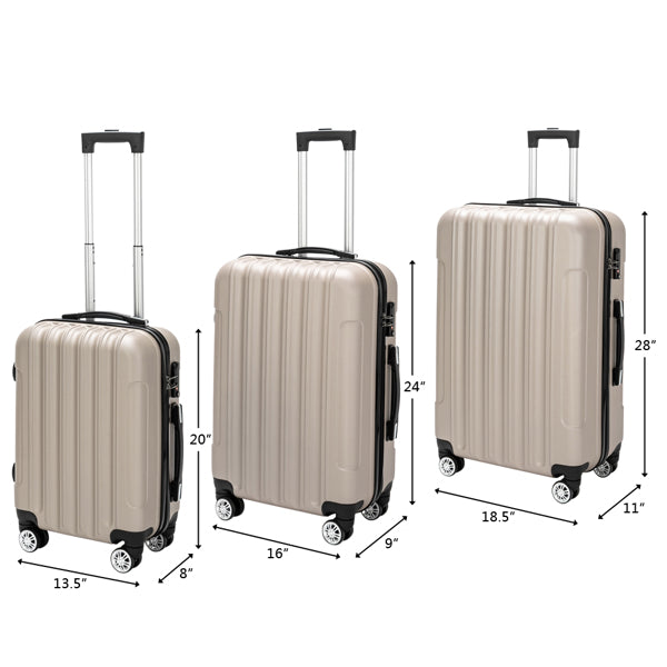Pattern vertical Trois en une poignée Universal Roue Pull Rod Box