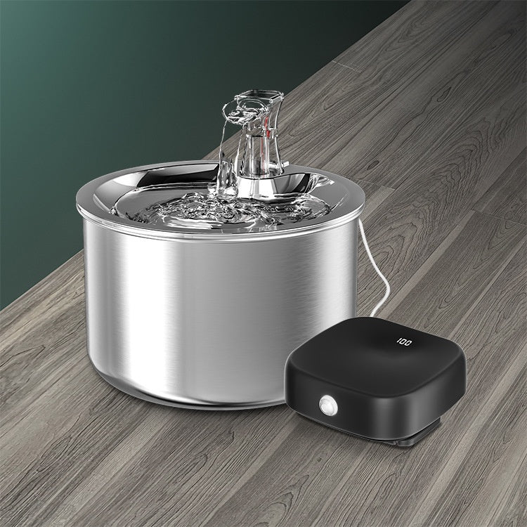 Cat Distributeur automatique d'eau Charger Compagnon sans fil batterie rechargeable intelligente
