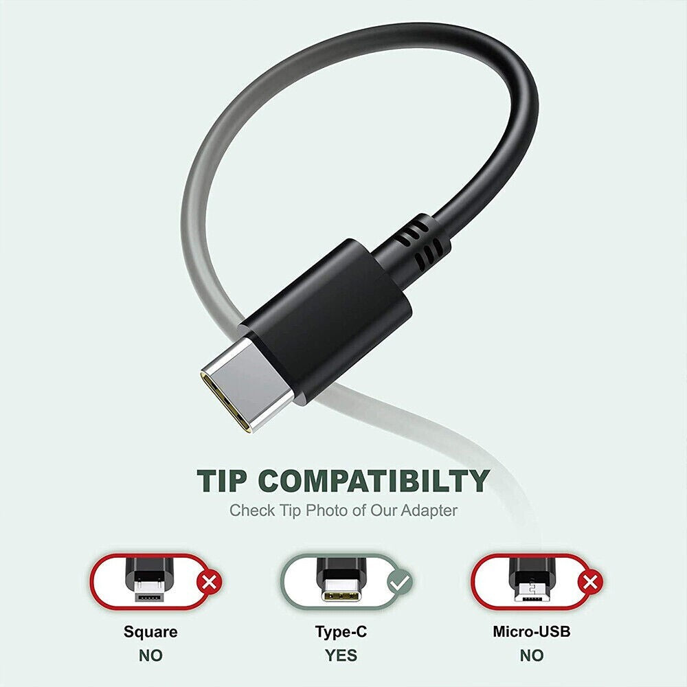 Chargeur USB C de type C 65W pour DELL