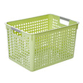 Panier de rangement ménager - Vert extra grand modèle-1 pièce-Nude