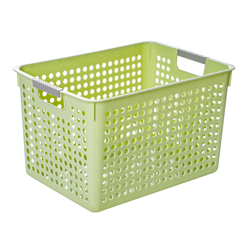 Panier de rangement ménager - Vert extra grand modèle-1 pièce-Nude