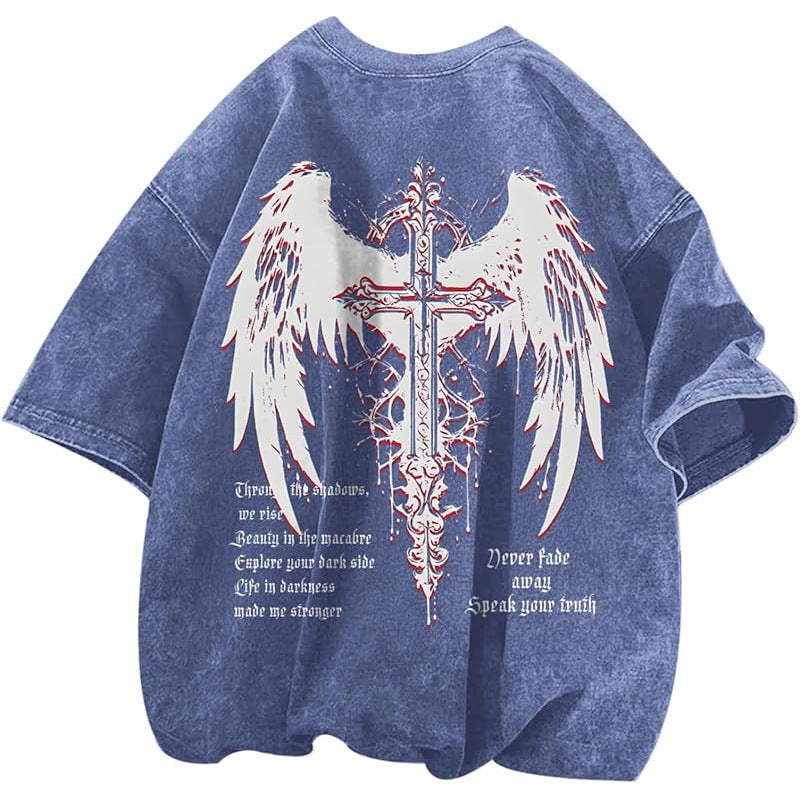 Chemises Goth Punk Vintage pour hommes Gringe Streetwe