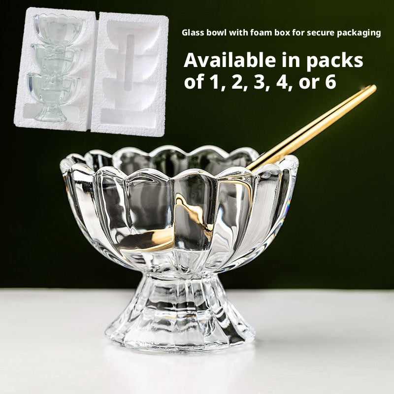 Internet celebrity ice cream cup - transparent color - 1 piece