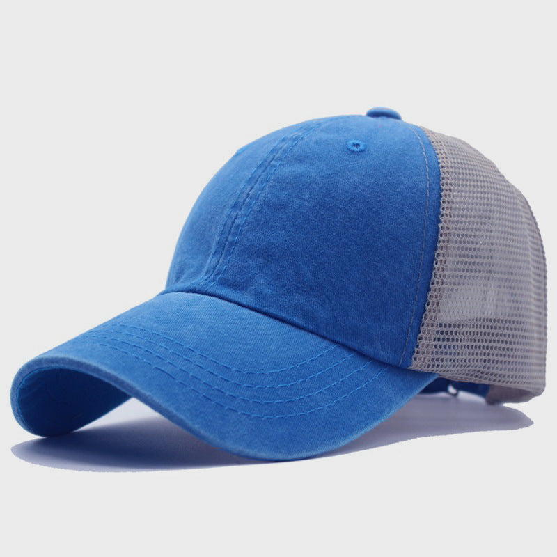 Hommes PrintempsSummer Thin Respirant Mesh Casquette de baseball