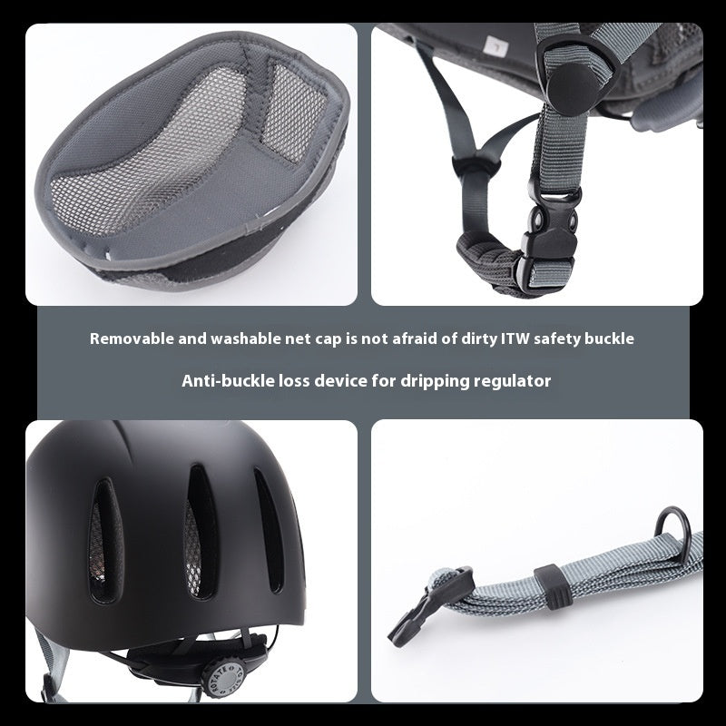 Riding Sports Chapeau respirant Adultes et enfants Protection équestre Casque Équitation S