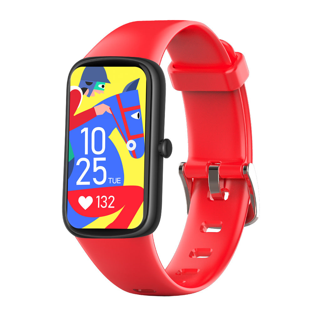 Écran couleur pleine tactile Blood Oxygen Sports Pedometer Bluetooth Watch