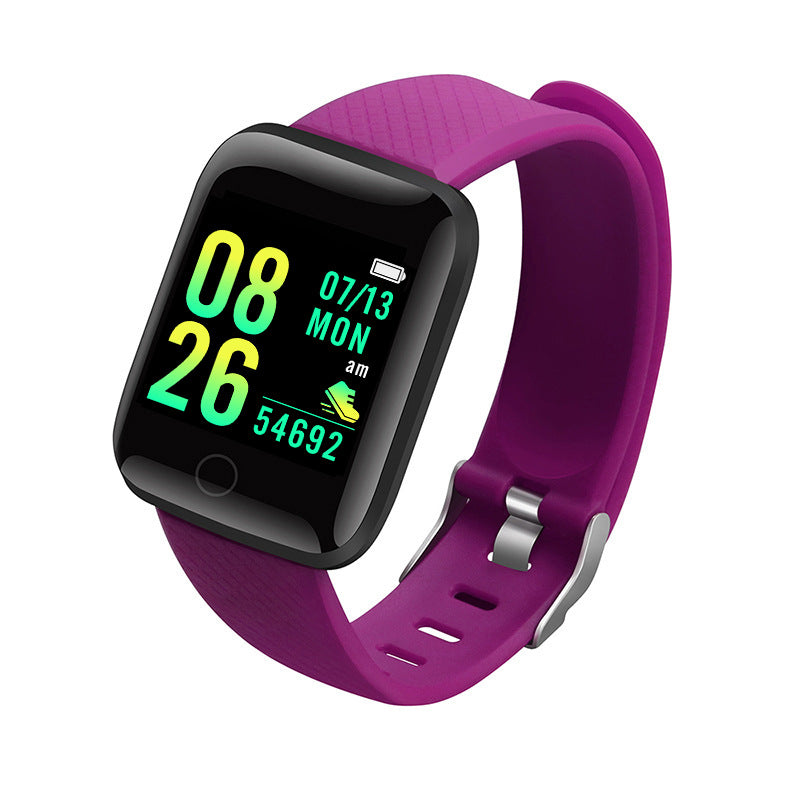Couleur Écran Bracelet Sport Étape Compte Bluetooth Rappel Fréquence cardiaque Pression artérielle