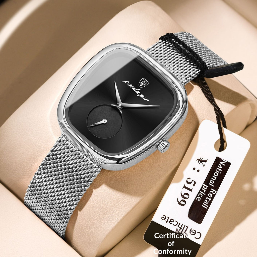 Tempérament Coréen Style Advanced Waterproof Net Rouge Montre pour les femmes
