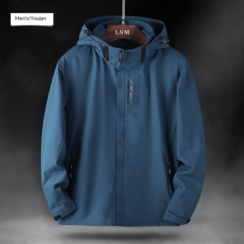 Veste d'assaut individuelle pour hommes Sports de plein air Étanche à l'alpinisme