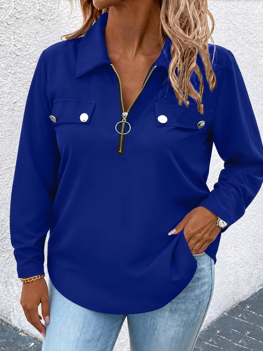 Blouse de polyester