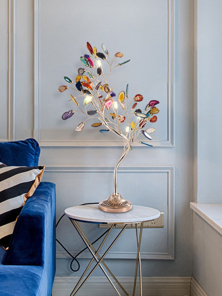 Lampadaire Nordic Living Room Creative Agate Tree Branch Shape