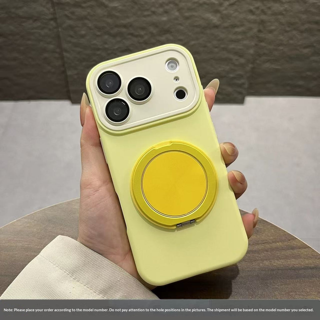 Boîtier de téléphone à boucle ronde en bloc de couleur