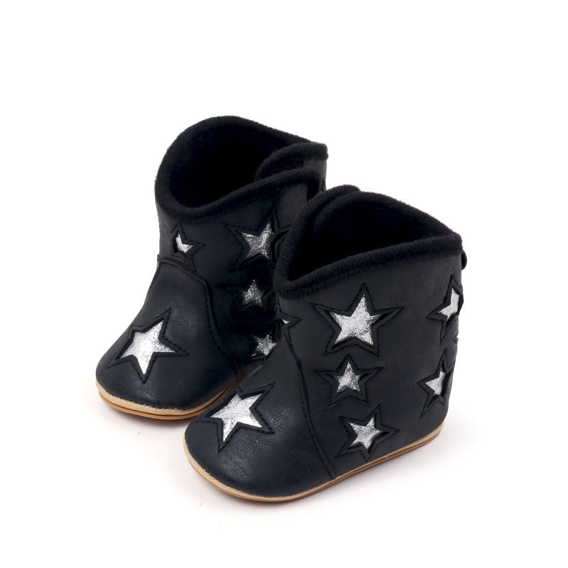 Chaussures pour bébés Thermique Souple Soled Non-slip