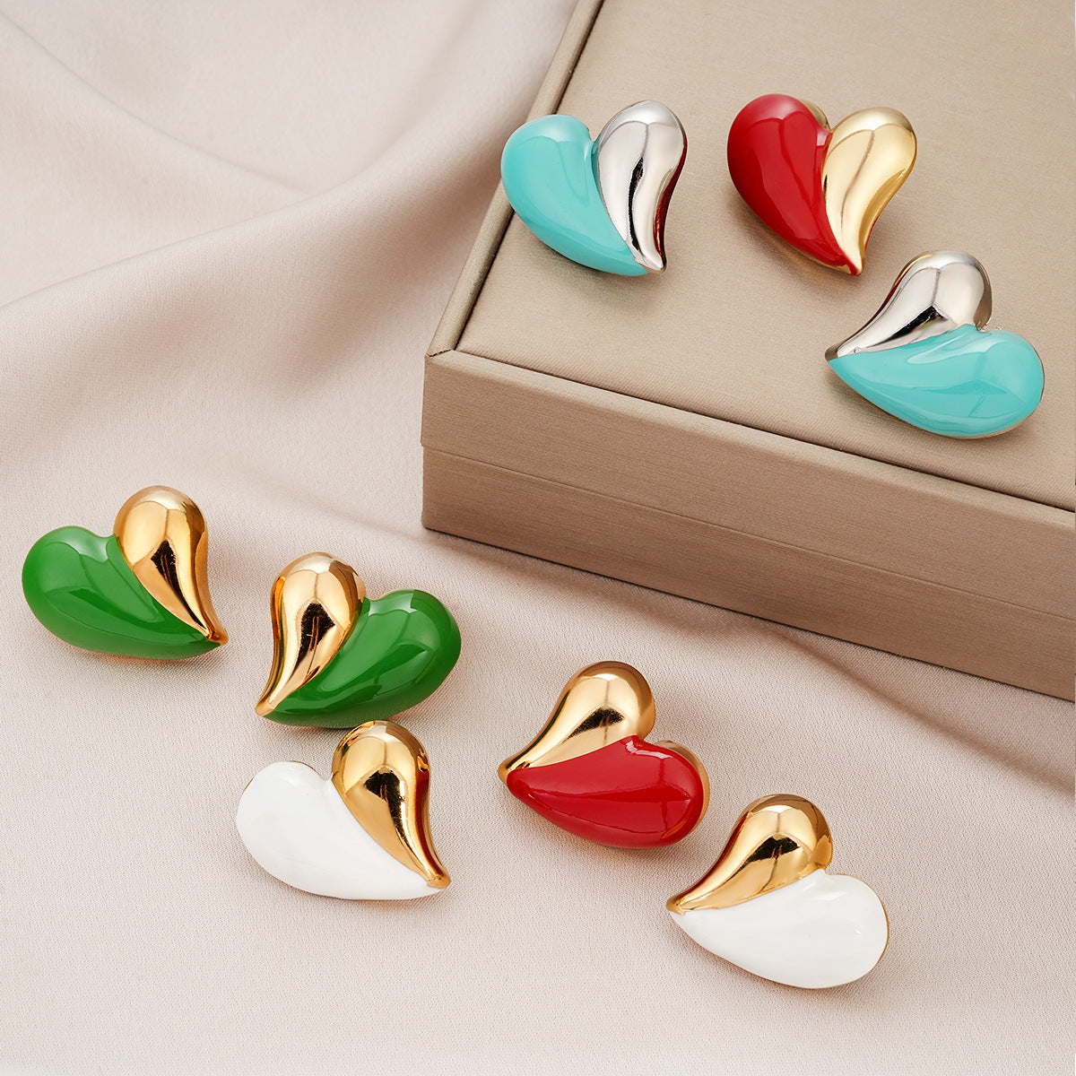 Boucles d'oreilles européennes pour femmes
