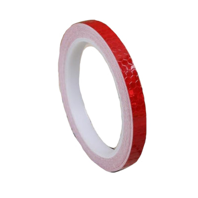 Couleur solide cristal couleur treillis moto nuit avertissement bande réfléchissante