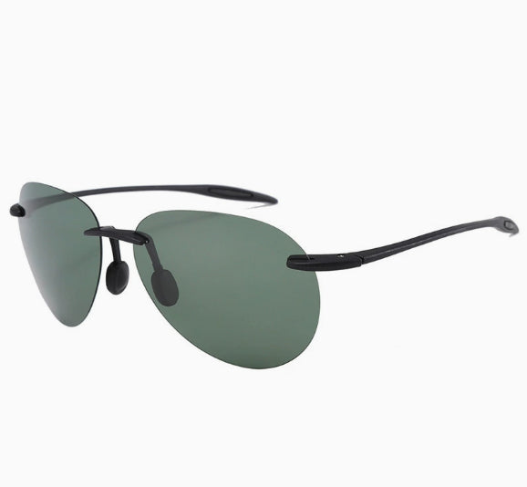 Lunettes de soleil rétro polarisé ultra-légères