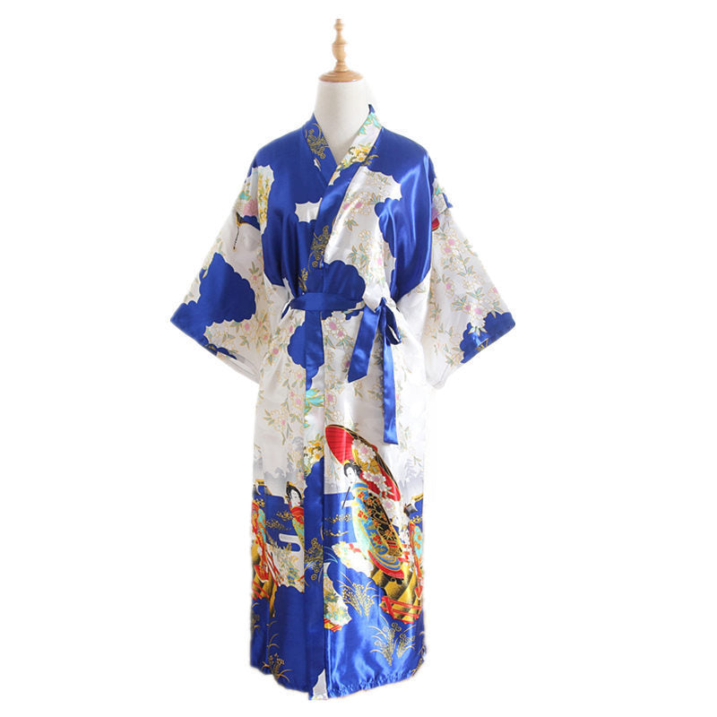 Cardigan court Kimono peignoir pour femmes