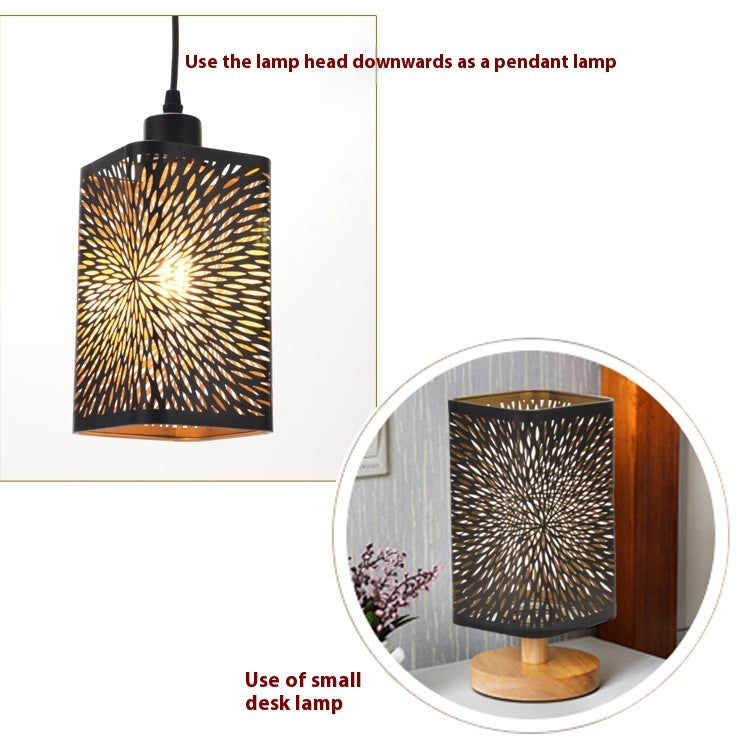 Iron Laser Engraving Square Round Lampshade Shell Accessoires