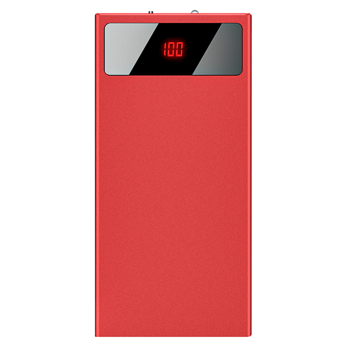 1Pc 20000mAh Ultra-thin Power Bank Phone Charger Dual USB Port Flashlight Battery Rester D