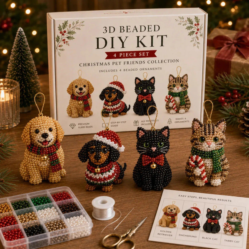 3D Perles Icônes de Noël Kit de bricolage