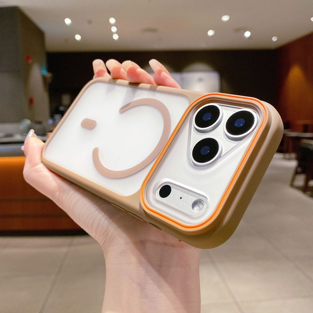 Smartphone grand écran magnétique Matte cas résistant à la goutte