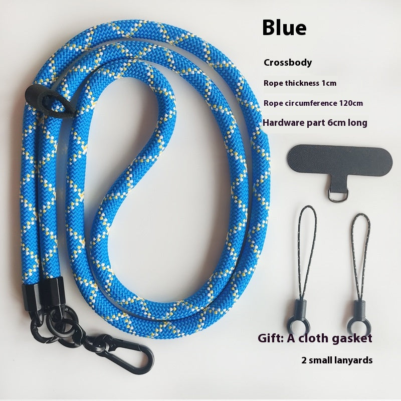 Mobile Téléphone Lanyard Crossbody peut dos Anti-perte corde Sling résistant à la chute