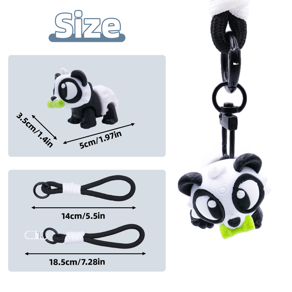 Porte-clés animal imprimé 3D