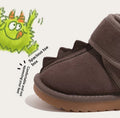 Bottes de neige bébé style nord-est avec doublure en polaire pour l'hiver