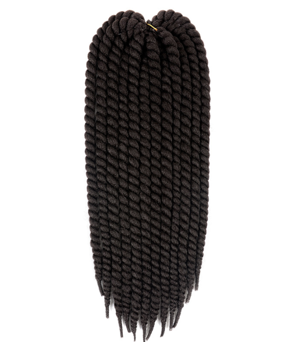22" Twist Spring Tube Braided Black African Wig Manufacturers Sale Braid Sale
