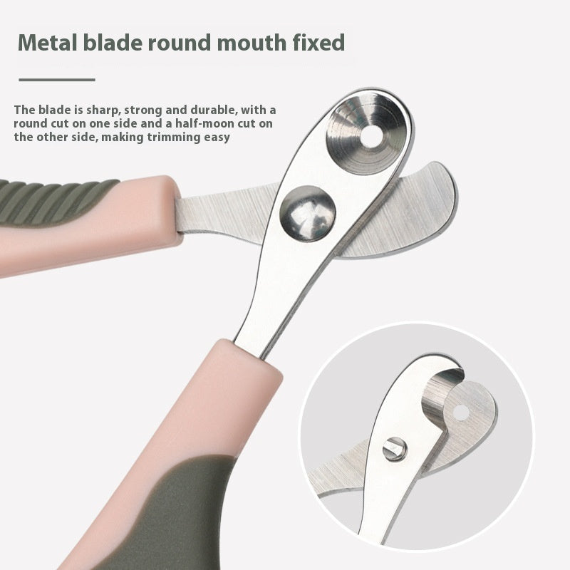 Clipper à ongles en plastique portatif de ménage