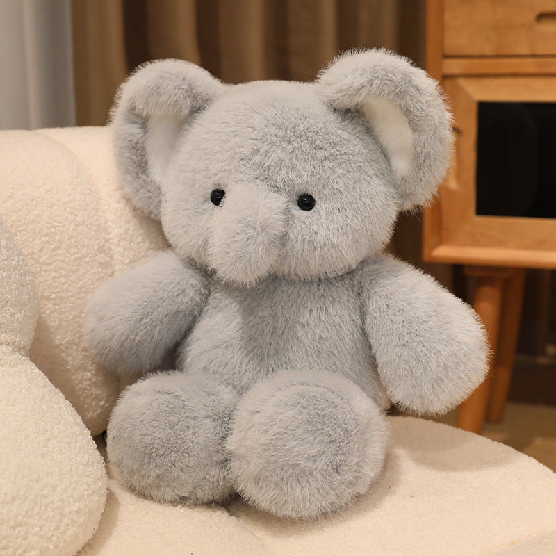 Mignon petit gris éléphant volant éléphant ours Bunny poupée jouet