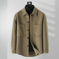 Manteau de tranchée Chemise de style laine Surpoilnon cashmere