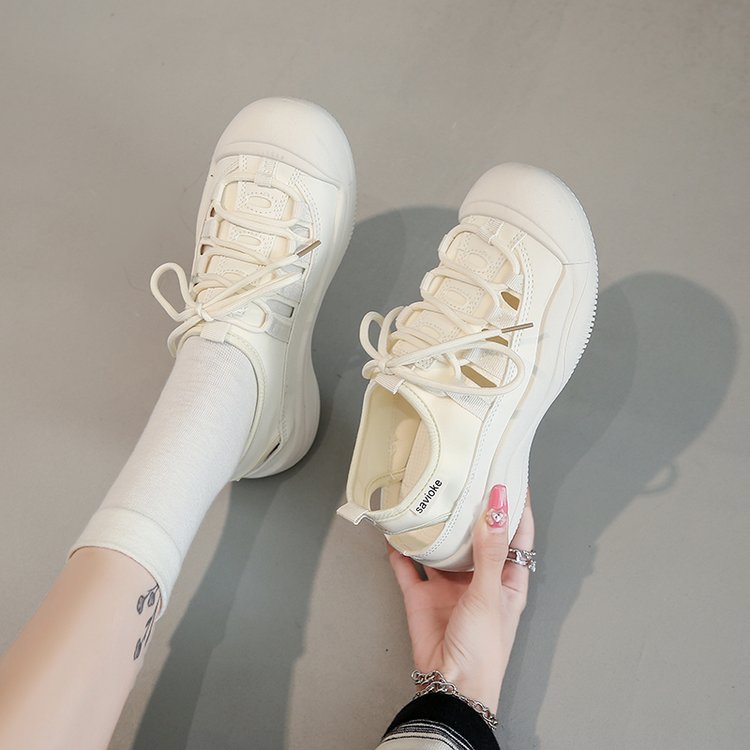 Printemps Femmes Style coréen Chaussures de toile