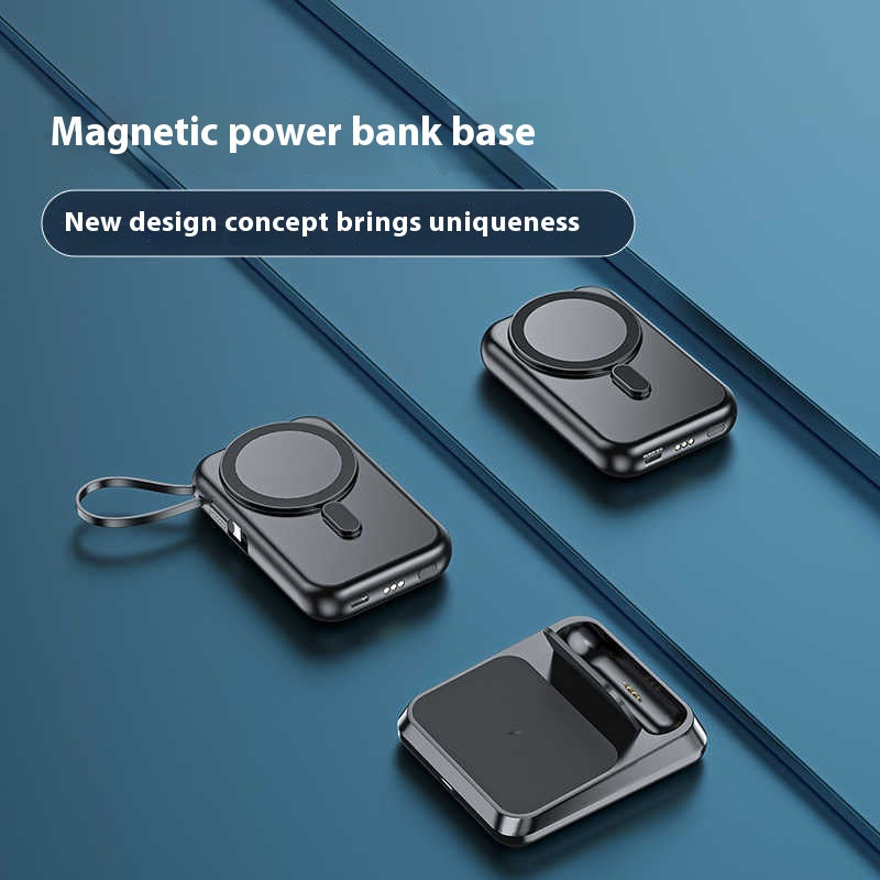 Ultra-thin compact magnetic wireless power bank