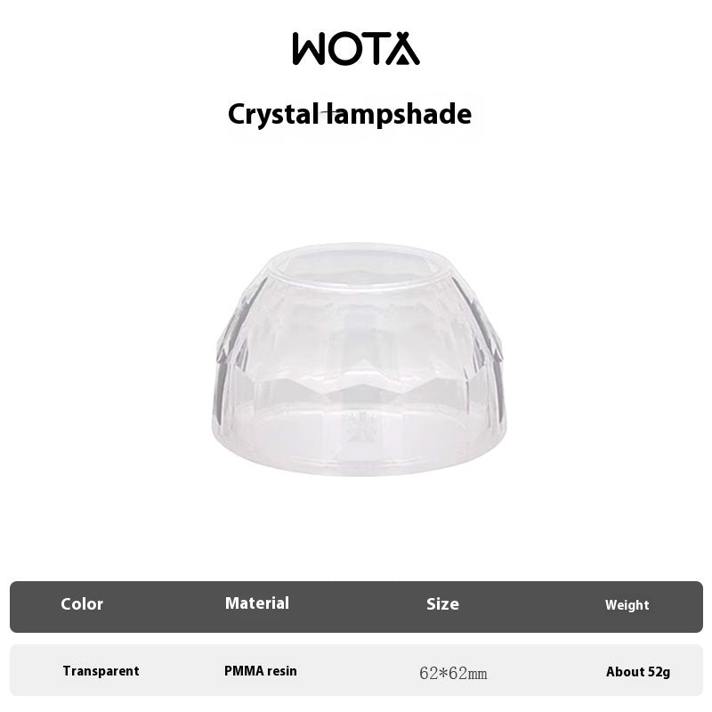 Lightweight ultra-long-life rechargeable orange lantern
