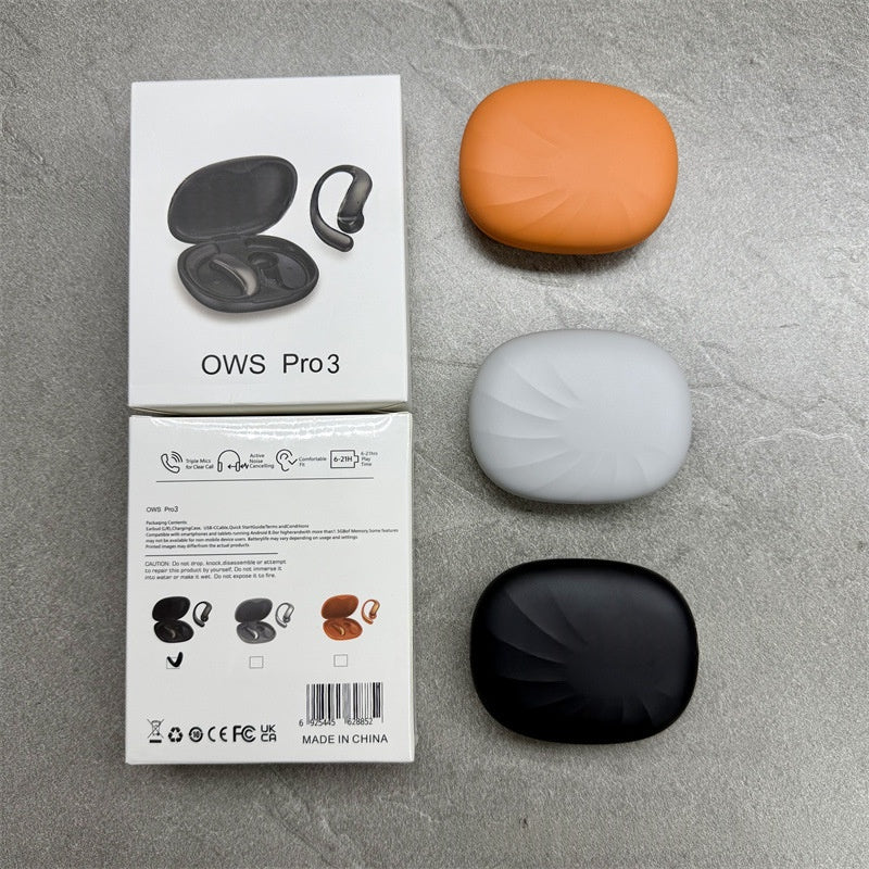 Casque sans fil Bluetooth Sports avec conduction osseuse et batterie ultra longue