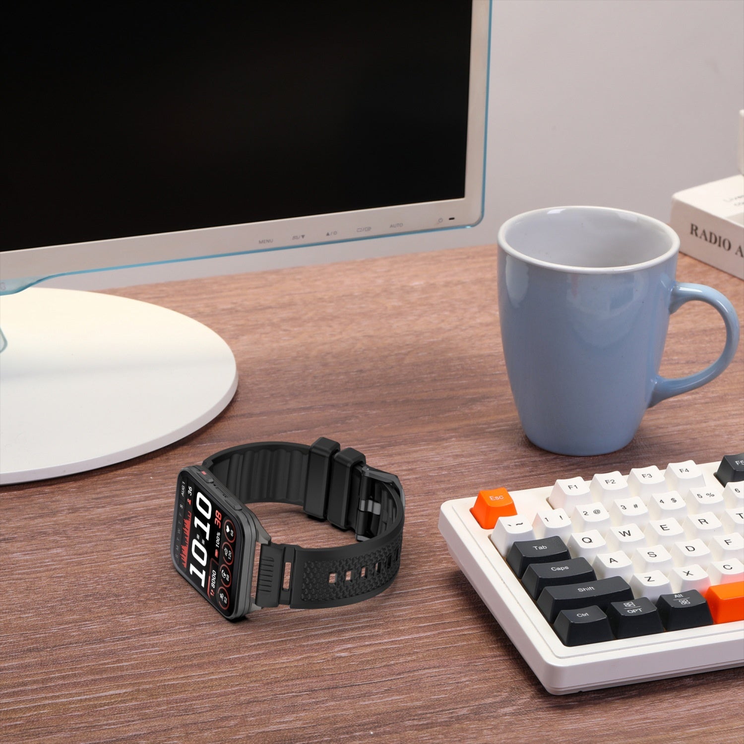 Bracelet de montre en silicone Garmin Breathable Sports Strap