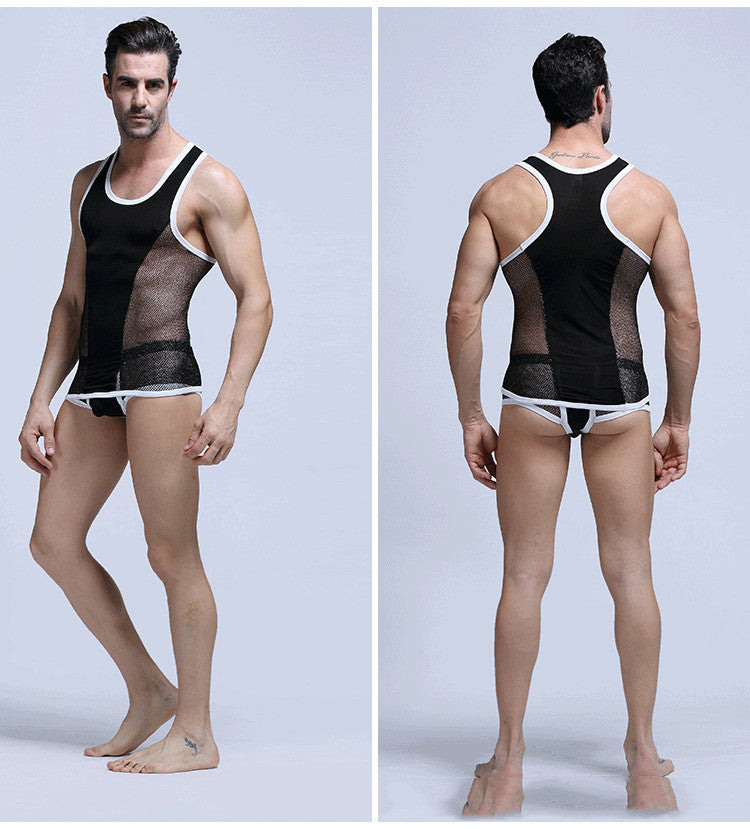 Veste masculin Mesh Ultra-mince Sports et Base de fitness de loisirs
