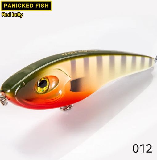 Bait de chien de bruit couleur bionique lente et lourde pompe arrêt VMC Fishhook