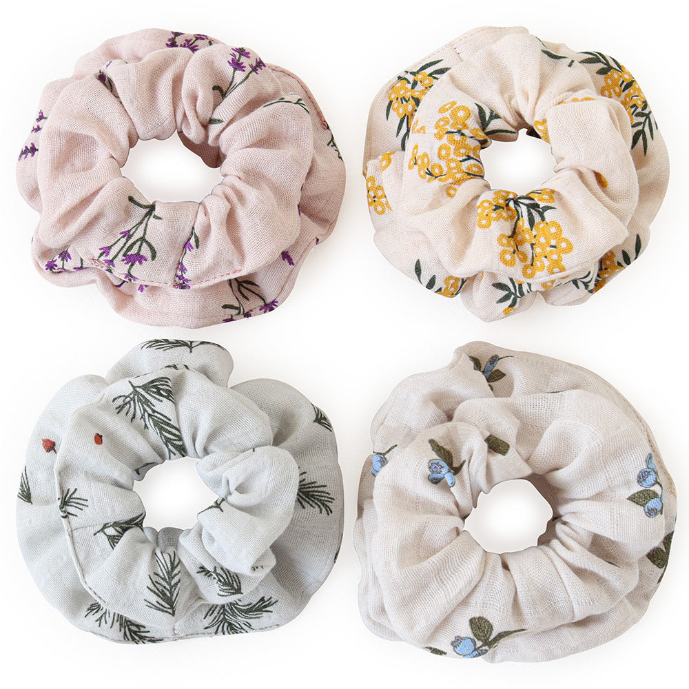 Anneau de cheveux parent enfant Ensemble de fleur de tête combiné