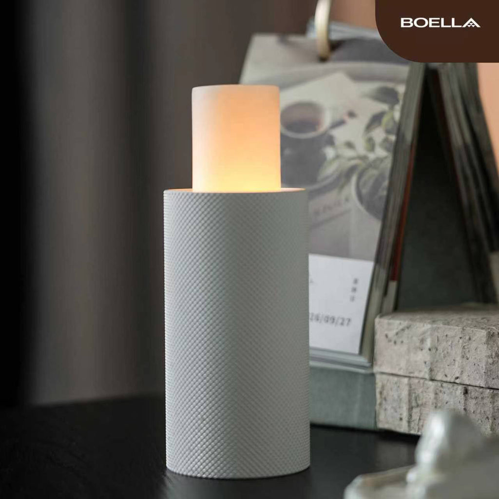 Lampe de table amovible en marbre naturel espagnol