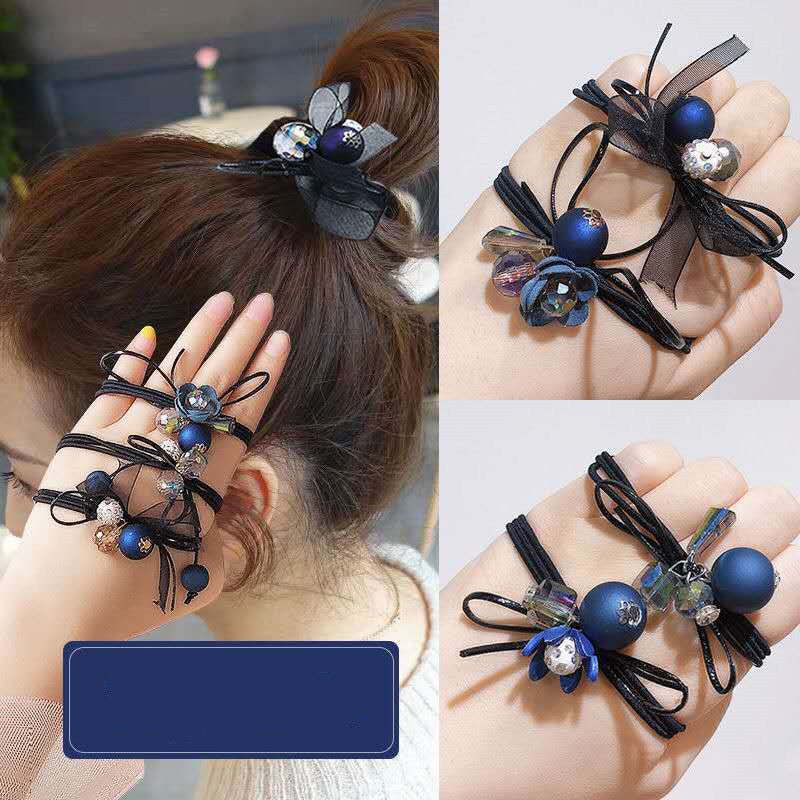 Ocean Blue 6 pièces de cheveux en cristal adulte