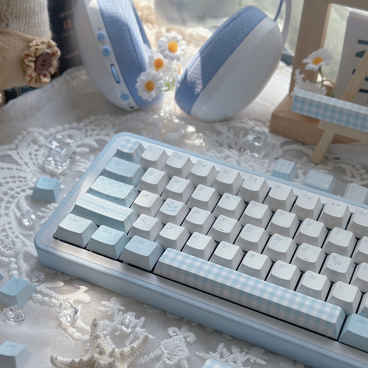 Lyric Poetry-themed mécaniquement adorable PBT Dye-sublimation Custom Keycaps