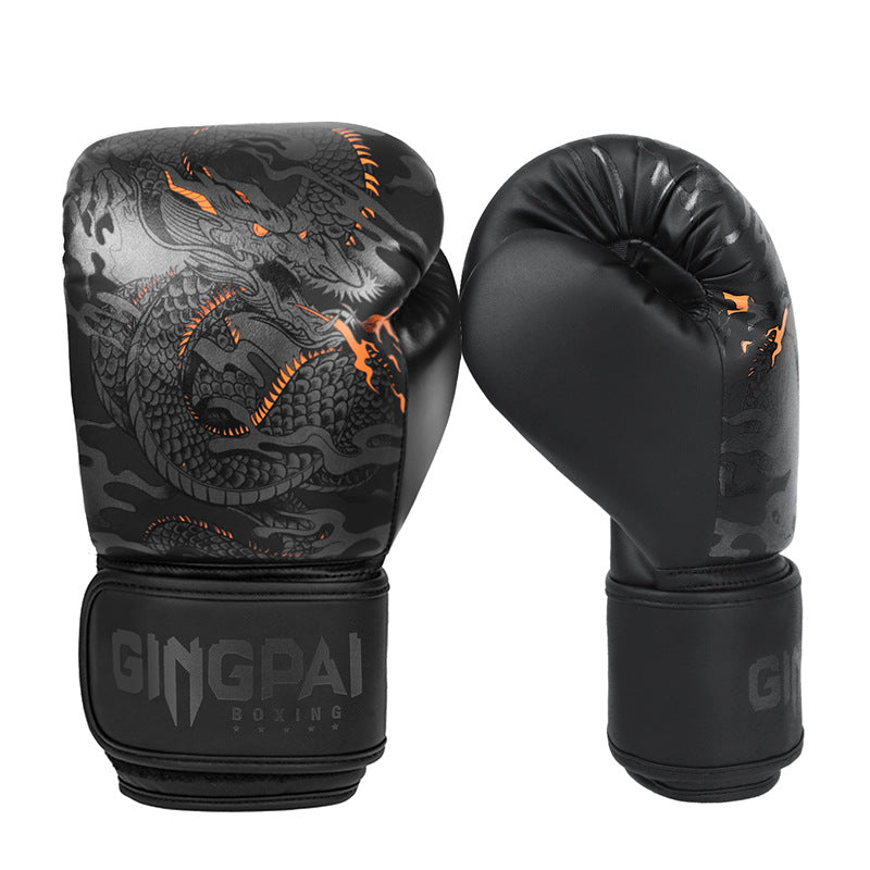 Gants professionnels de boxe pour hommes Sanda Fight