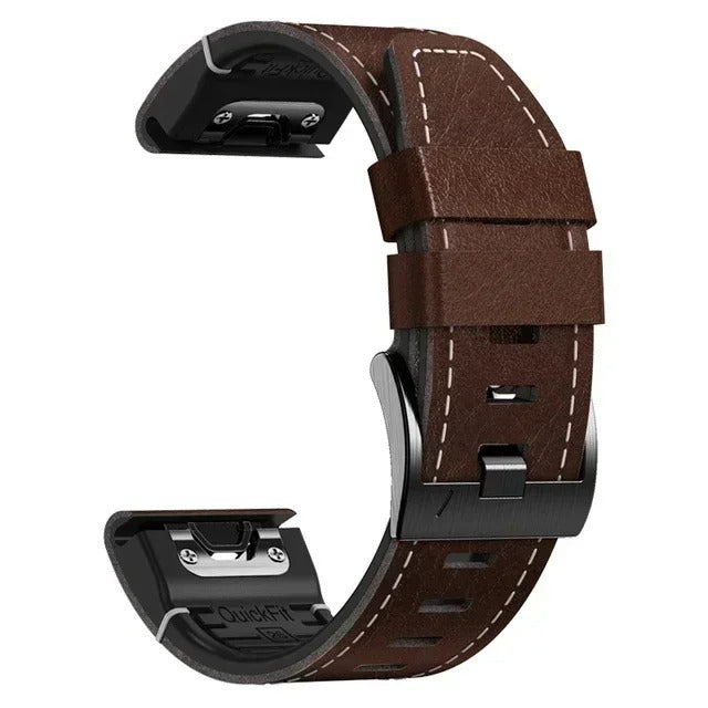 Bracelet de montre de sortie rapide en silicone pointant