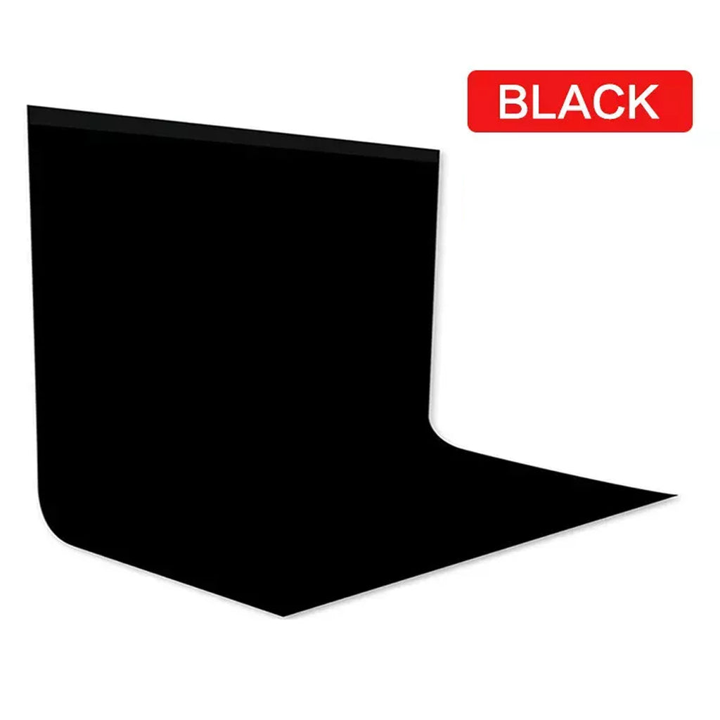 Photographie Backdrop fond de photo tissu écran Studio 2X3M couleurs UK-Noir Style