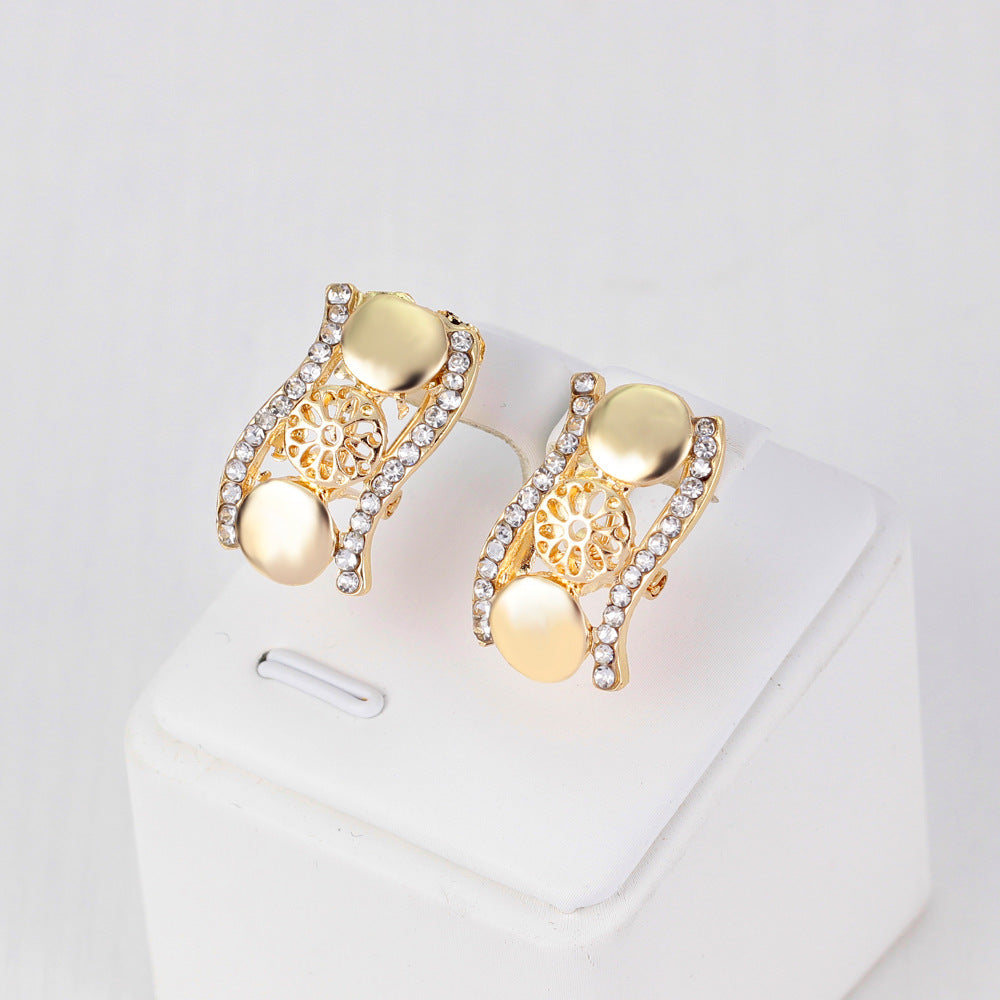 Ensembles de bijoux exagérés européens et américains